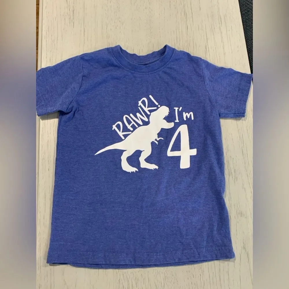 The Children's Place Blue and Black Long Sleeve Tees